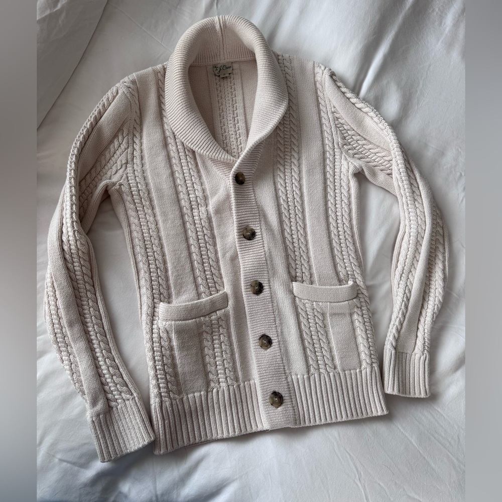 J Crew Knit Heritage Cardigan